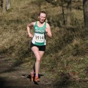 Sophie Lloyd on her way to finishing second at round five of the 2019/20 Oxford Mail Cross Country League, which saw her claim the overall title Picture: Barry Cornelius
