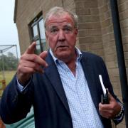 Jeremy Clarkson has angered to see the private helicopter flying over the farm.