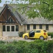A village hall in Oxfordshire has been reopened after a car crashed into it earlier in the week.