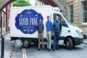 Silverfork’s James Lawton, Al McNicholl and Mark Knowles who will deliver food from independent Oxford shops