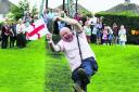 Remarkably this is not a last-ditch bid by the Tories to show the Scots the charms of the English, but actually Ian Hudspeth, leader of Oxfordshire County Council, flying down the zip wire to open Woodstock’s New Road play area