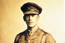 Reginald Tiddy in uniform during the First World War