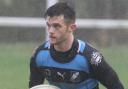 OVER THE LINE: Winger Rhys Morgan crossed for a try during Witney’s defeat to Maidenhead in South West 1 East