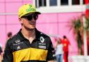 RELAXED: Renault driver Nico Hulkenberg enjoying the Italian sun at Monza earlier this week Picture: XPB/James Moy Photography Ltd