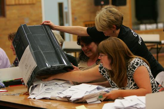 Constituents are casting their vote today, May 6. Polling stations are open until 10PM after that the count begins. Check out pictures taken by Oxford Mail photographers from across the the county as the action happens and the results come in. 