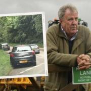 Jeremy Clarkson's new Amazon Prime series caused traffic jams around his farm