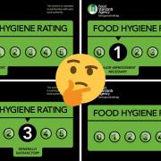 SCORES ON THE DOORS: The latest food hygiene ratings for Oxfordshire