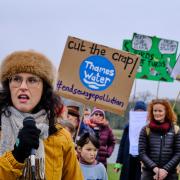 Layla Moran speaking out against Thames Water's sewage spills
