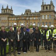 Blenheim Palace currently has 38 apprentices on site
