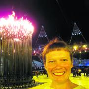 Eileen Naughton was a drummer at the Olympics' opening ceremony