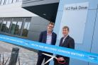 Johnson Matthey opens new battery application centre at Milton Park L-R Philip Campbell, commercial director, Milton Park and Dan Baker, financial director, battery materials, Johnson Matthey