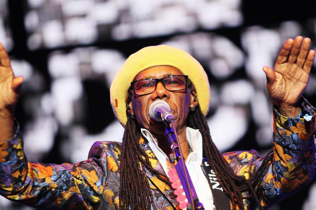 Nile Rodgers sings at Wilderness in 2018 