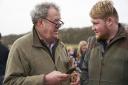 Jeremy Clarkson and Kaleb Cooper. Picture Amazon Prime