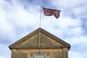 Flag flies above Witney Town Hall