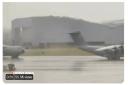 STORM EUNICE: Video  shows large chunks of roof being blown off  RAF Brize Norton hangar
