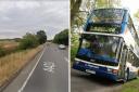 CRASH: Bus passengers and van driver taken to hospital after crash on A420