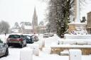 Church Green after heavy snow fell in Witney in December 2017. Picture: Ric Mellis