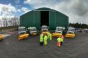 Gritters on the road tonight as cold weather forecast
