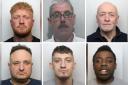 Some of the criminals jailed at Oxford Crown Court in May