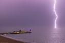 Lightning over Bournemouth last year by Cenk Albayrak-Touyé
