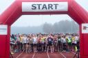 Runners on the startline at Tilsley Park for the Abingdon Marathon Picture: Andrew Walmsley