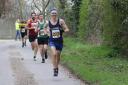 Didcot Runners' Michael Suggate during the early stages of the Treehouse School 10k Picture: Barry Cornelius