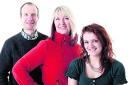 Giles Lewin, Maddy Prior and Hannah James