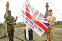 Towns raise flag to Armed Forces Day