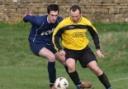ON THE TURN: Martin Grimsley gets past his marker during Charlbury's 4-1 victory over North Leigh A
