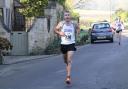 Tegs Jones in action at the Bourton on the Water 10k  Picture: Barry Cornelius