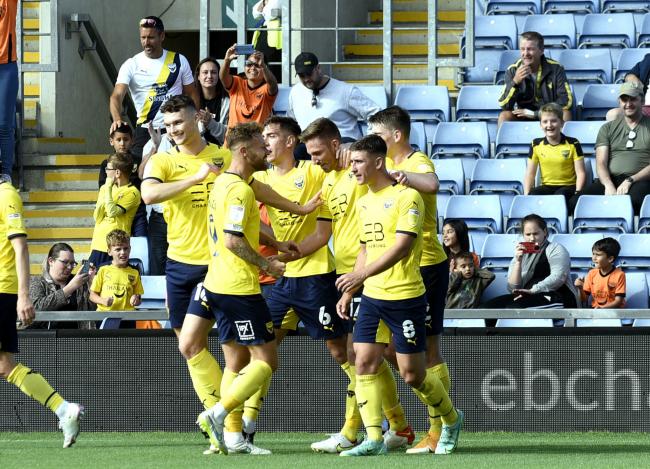 Oxford United left most of their first-team players at home on Tuesday Picture: David Fleming