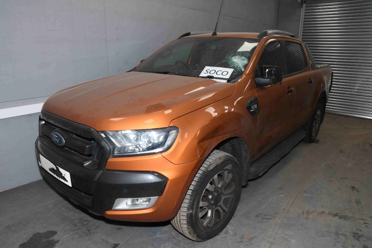 One of the stolen cars taken by the burglary gang Picture: GLOUCESTERSHIRE CONSTABULARY/GLOS NEWS SERVICE