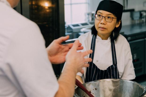 Janice Lau at the Chef Academy. Picture: Oakman Group