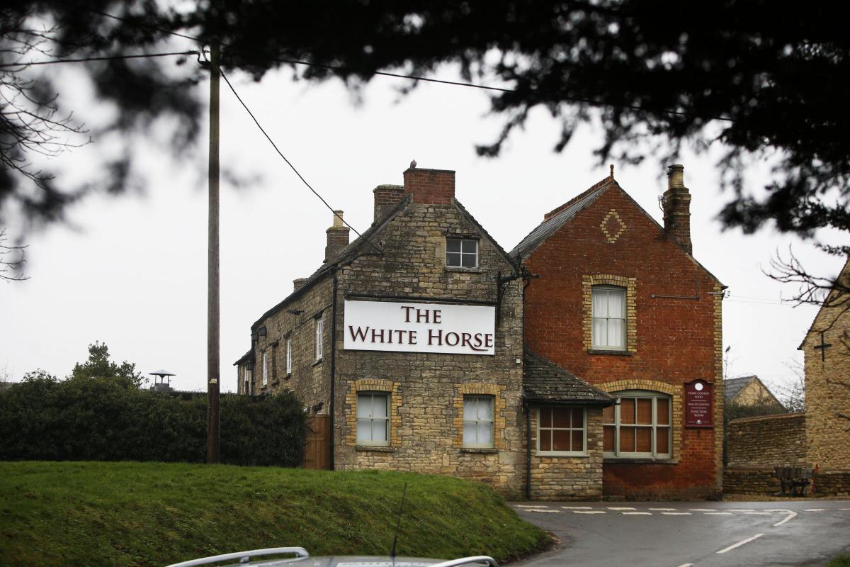 The White Horse in January. Picture: Ed Nix