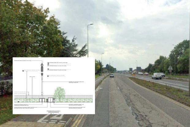 Plans have been submitted for a 5G mast on a major Oxford road. Picture: Oxford City Council