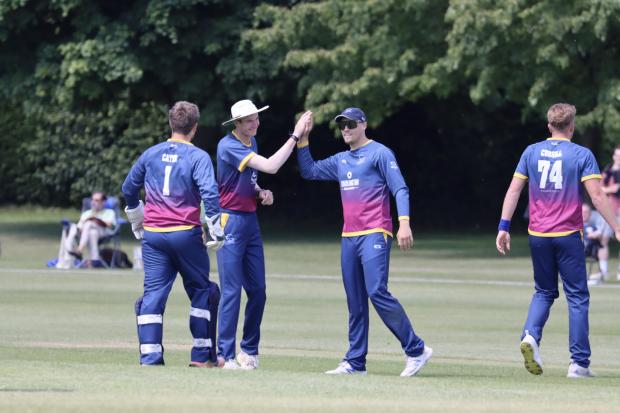 Oxfordshire beat Lincolnshire by one run at Aston Rowant Picture: Oxfordshire Cricket