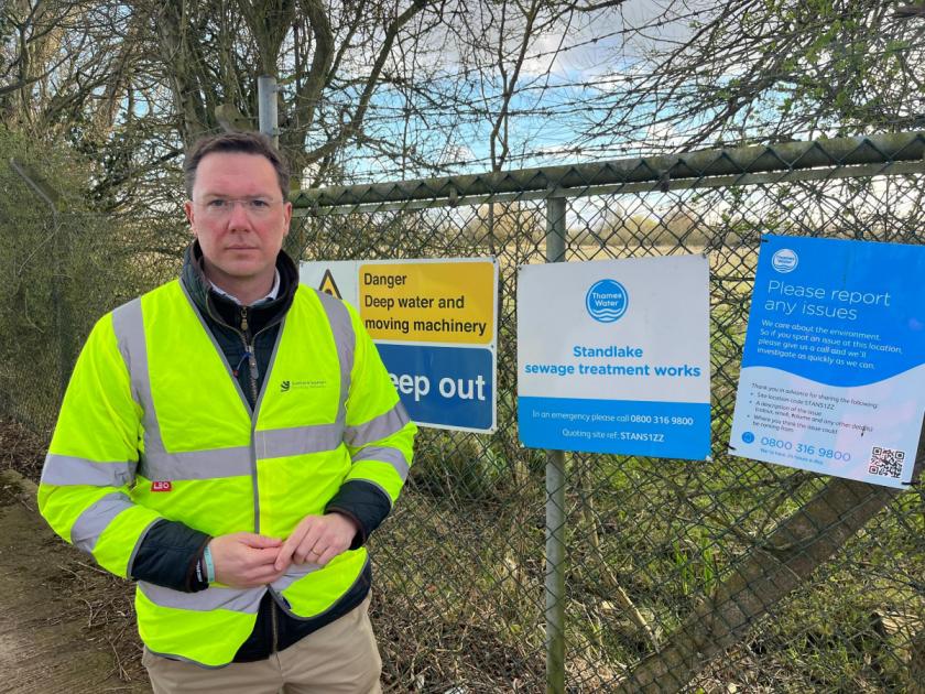 Witney MP assured by Thames Water boss on works upgrade 