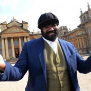 Gregory Porter at Blenheim Palace. Picture by Marc West
