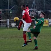 Michael Alexis, pictured playing for Didcot Town    Picture: Ric Mellis