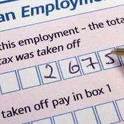 File photo of of a Tax Return (Self Assessment form) from HM Revenue and Customs (HMCR) (PA Images)