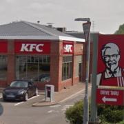 File pic of a KFC drive-thru