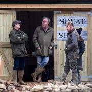 Jeremy Clarkson outside his new farm shop Squat Shop in Chipping Norton, Oxfordshire. 22 February 2020..