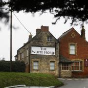 The White Horse in January. Picture: Ed Nix