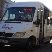 West Oxfordshire Community Transport bus