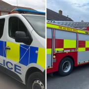 Man arrested on suspicion of arson after house fire