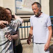 David Baldwin previously pictured leaving Northampton Magistrates’ Court after he was released on bail. Picture: Jacob King/ PA Wire