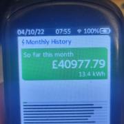£40,000 electricity bill on Smart Metre