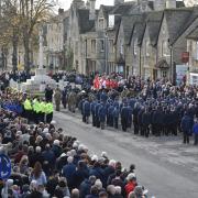 Thousands pay respects to fallen servicemen and women on Remembrance Sunday