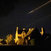 The shooting star snapped in Witney