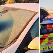Motorist thought it was ‘ok’ to driver with windows COMPLETELY iced over